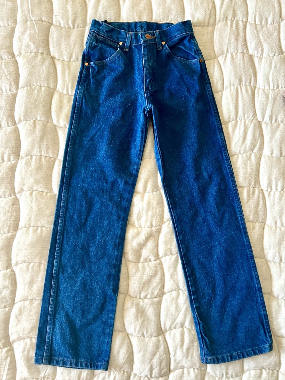 Boys Wrangler 12 slim Jeans in Dark Blue